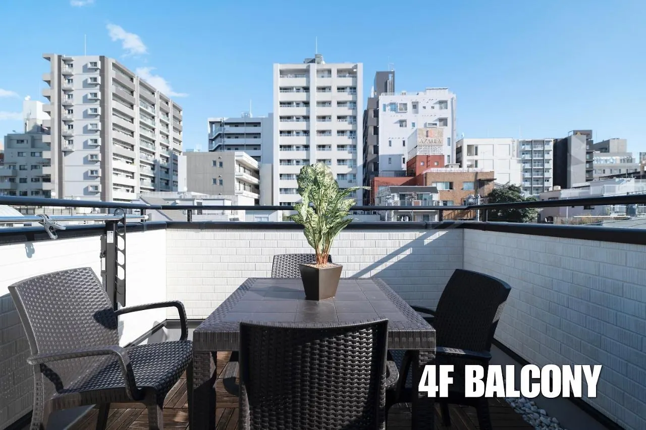 Holiday home 新宿中心高級稀有新建別墅，Jr線新大久保徒步4分鐘露台免費wi-Fi Tokyo